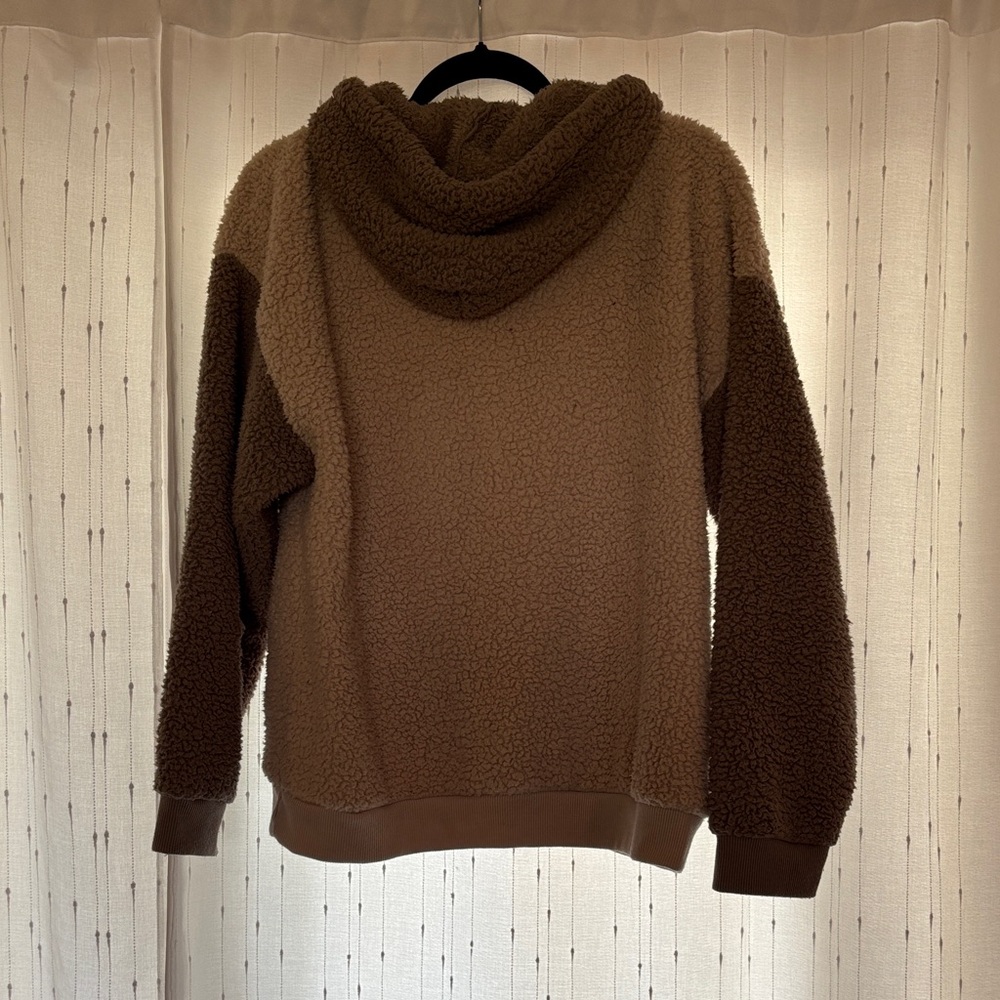 American Eagle Outfitters Tan Sherpa Jacket - Picture 3 of 4